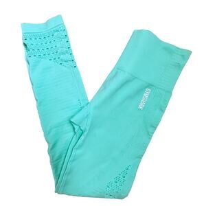 Gymshark|Energy Seamless Leggings|Neon/Highlighter|Mint Green|SZ‎ S